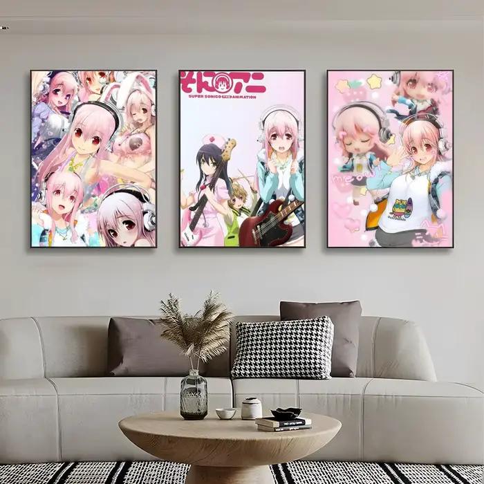 S-Super S-Sonico – affiche murale imprimée