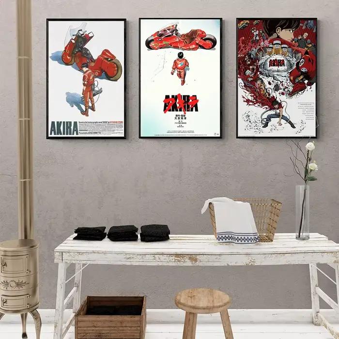 A-Akira Pop HD haute qualité rétro affiche japon Anime impression salle Bar café mur Art jeu chambre décor cadeaux murale toile peinture