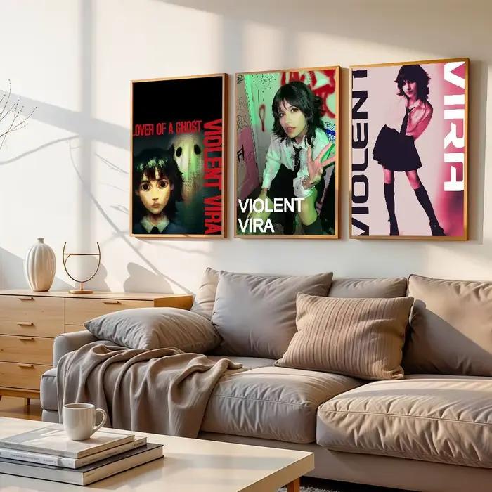 Affiche imprimée VIOLENT VIRA Music Lover of a Ghost