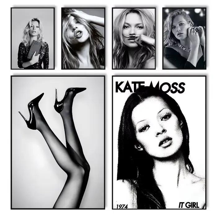 Kate Moss – affiche d'art moderne HD