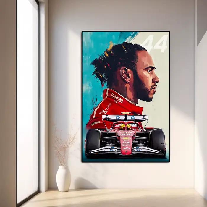 Affiche de Portrait de Grand Prix de formule de saison 2025