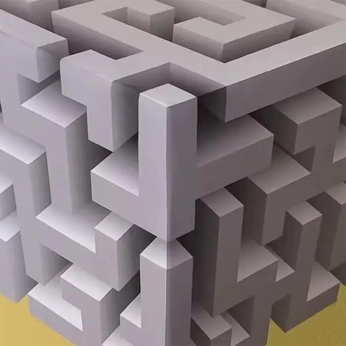 Nouvelle Décoration Murale 3D Effet Illusion Optique DIY : Redéfinition de la Réalité