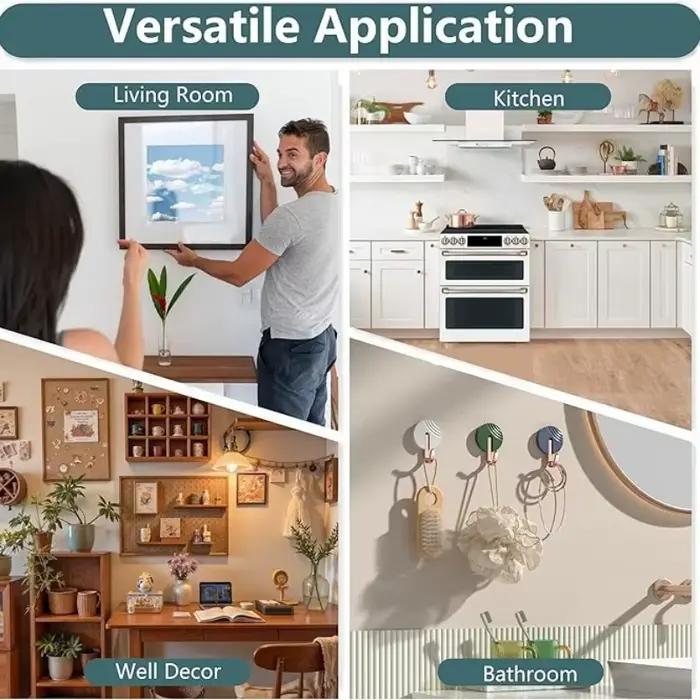 Bandes adhésives robustes pour accrocher des tableaux