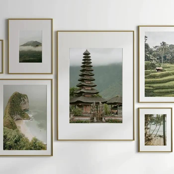Toile d'art imprimée Bali