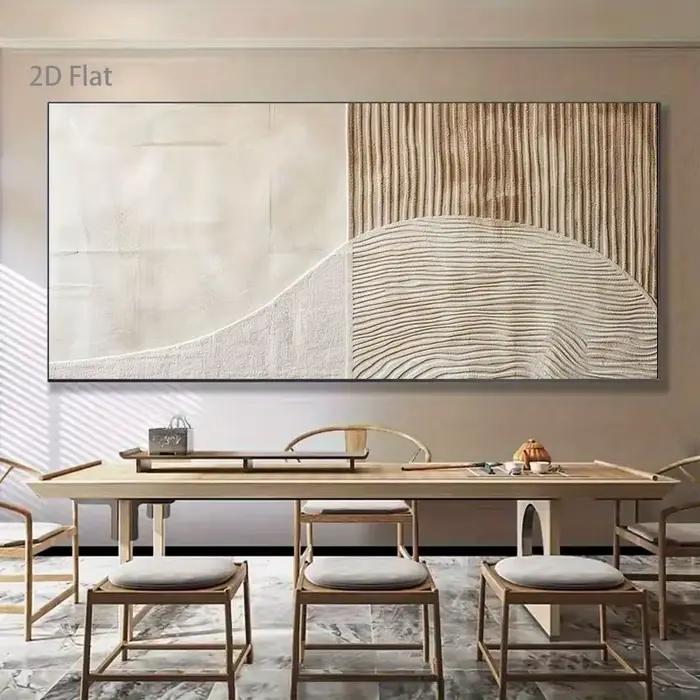 Affiche d'art abstrait moderne sans cadre – Impression minimaliste adaptée aux décorations de maison