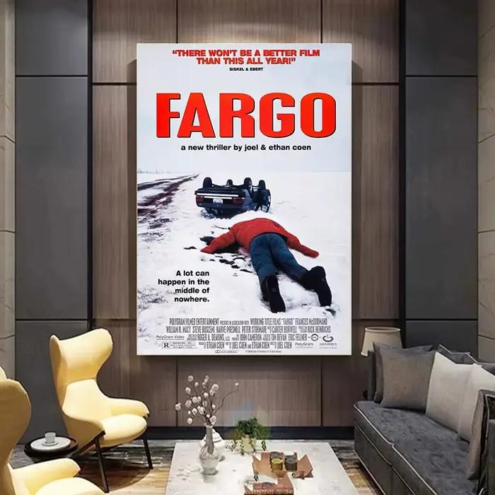 Affiche promotionnelle de film rétro des années 90