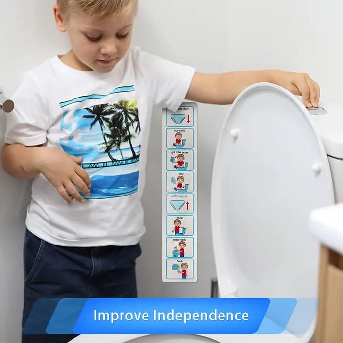 Formation à la propreté calendrier visuel tableau des toilettes