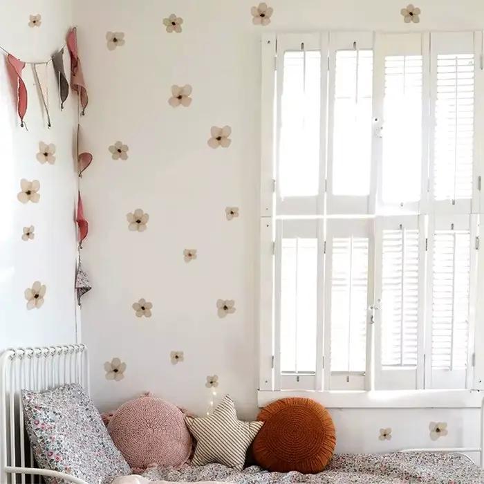 Stickers muraux floraux Boho nordiques vintage