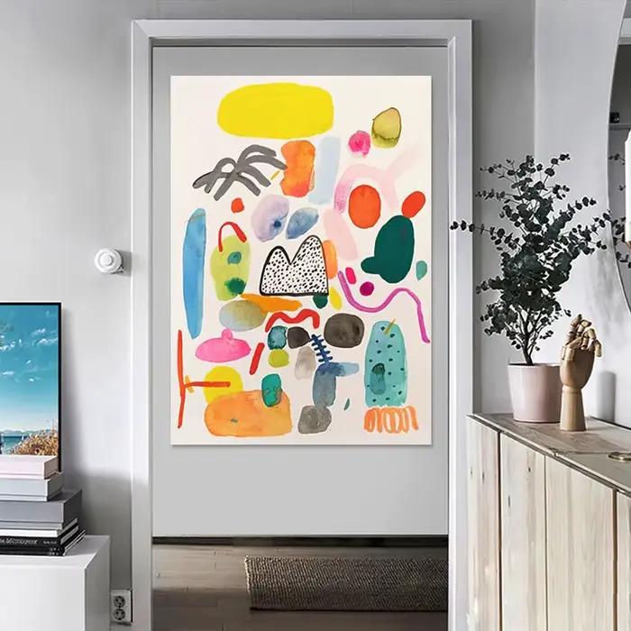 Image d'art mural sur toile faite à la main pour la décoration de la maison