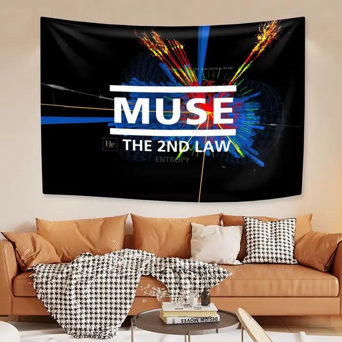 Tapisserie de groupe de rock de musique britannique