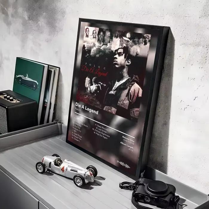Autocollants d'affiche d'album P-Polo G