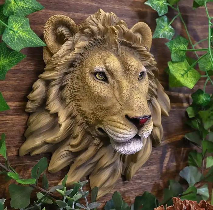 Décoration murale tête d'animal