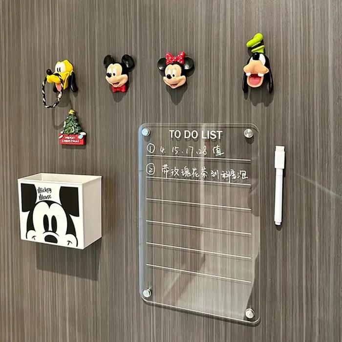 Tableau d'affichage magnétique Transparent