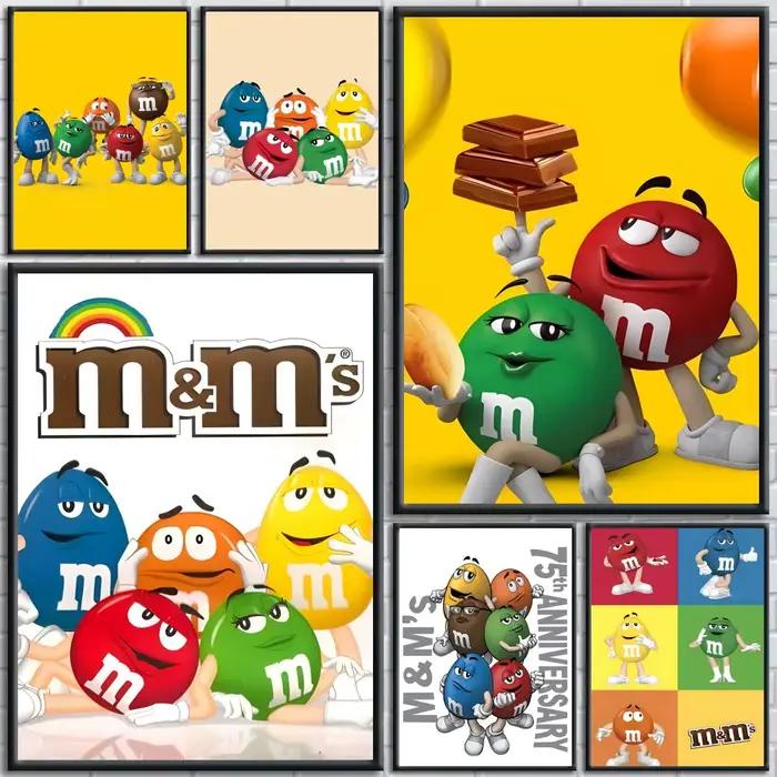 Affiche Candy M-MS C- Chocolate M&M's HD