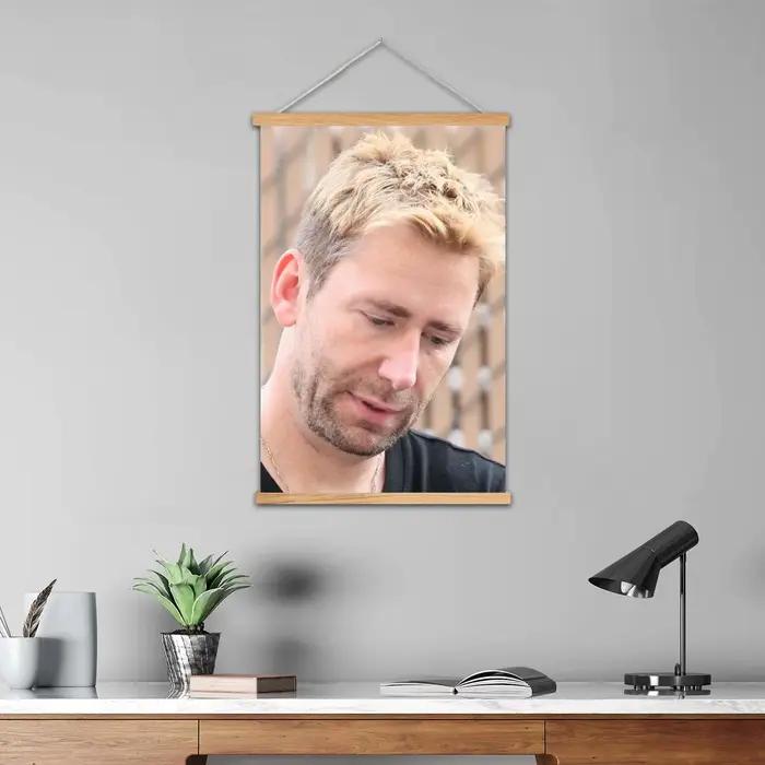 Chad Kroeger – peinture murale encadrée