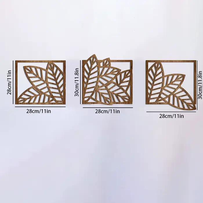 Décoration murale en bois