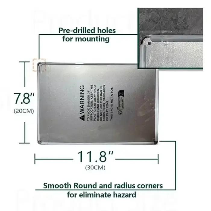 Décoration Murale Vintage en Métal Aluminium - Panneau Décoratif 2D Tendance pour Intérieur et Extérieur