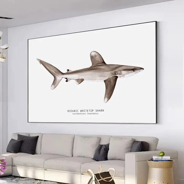 Affiches de requins modernes