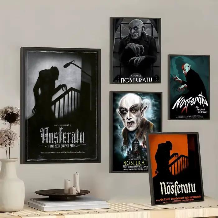 Nosferatu classique film d'horreur auto-adhésif Art affiche rétro autocollant bricolage salle Bar café autocollants peinture murale