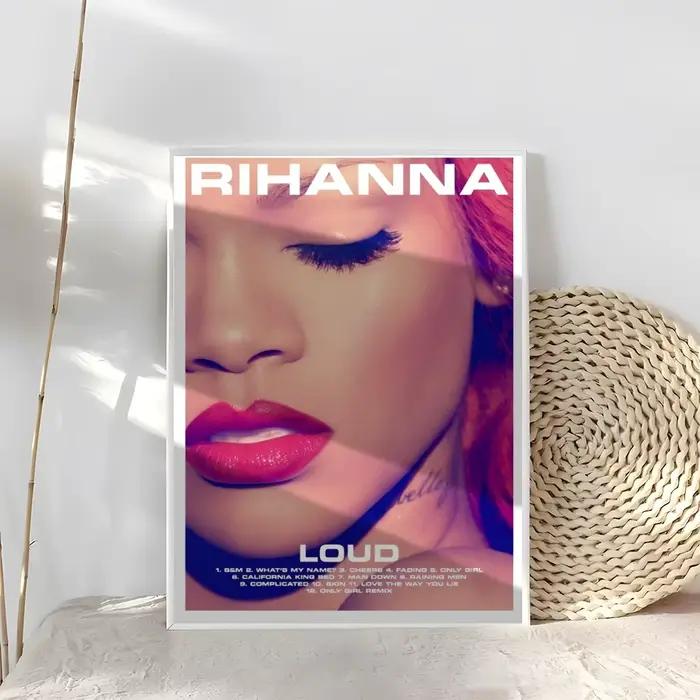 Affiche de chanteur R-RIHANNA