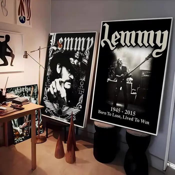 Affiche de chanteur l-hémmy populaire et célèbre
