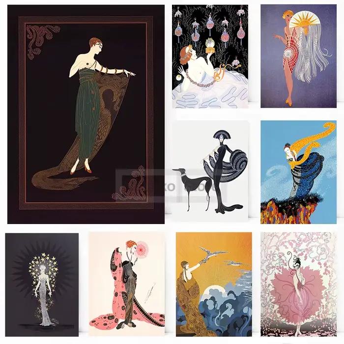 Affiche de peintre Erte de la Renaissance