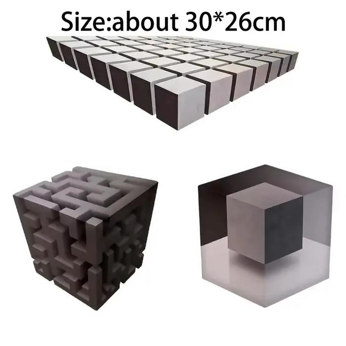 Nouvelle Décoration Murale 3D Effet Illusion Optique DIY : Redéfinition de la Réalité
