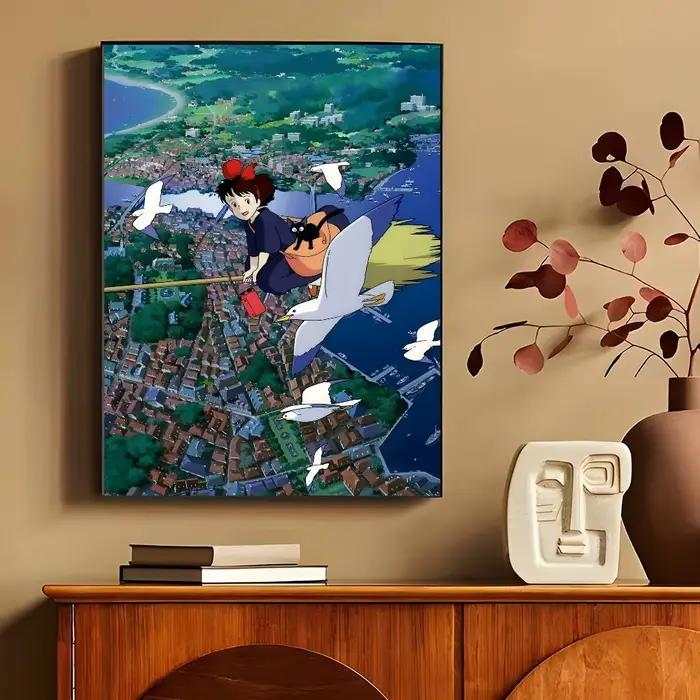 Affiches de film de dessin animé K-Kikis D-Delivery Service