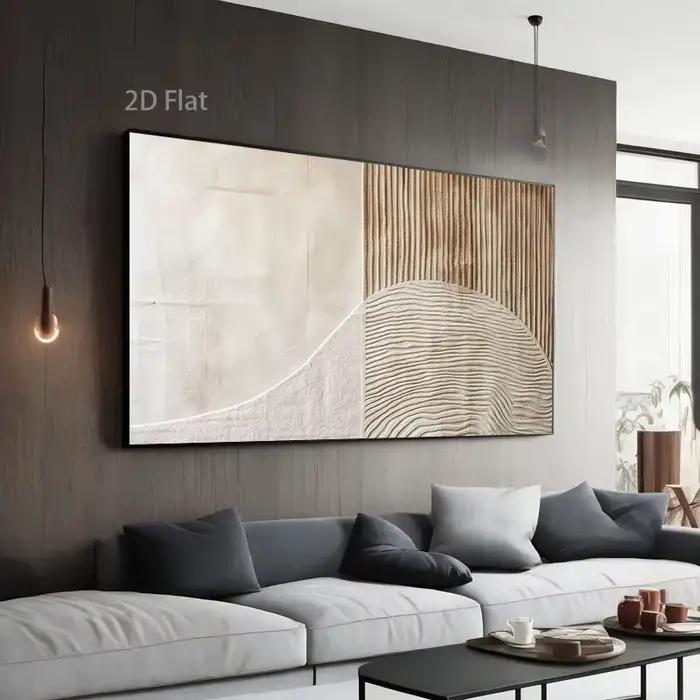 Affiche d'art abstrait moderne sans cadre – Impression minimaliste adaptée aux décorations de maison