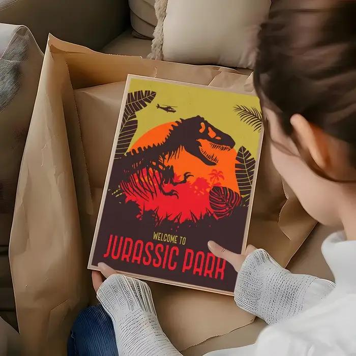 Affiche murale Jurassic Park Dinosaur World