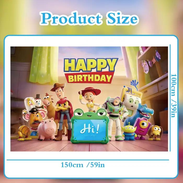 Toile de fond Joyeux Anniversaire Toy Story