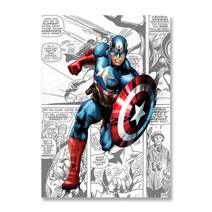 Affiches Marvel Avengers Captain America Spiderman