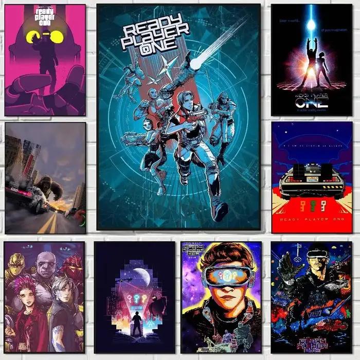 Affiche murale de dessin animé Ready Player One