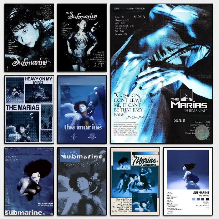 Affiche du groupe THE M-MARIAS SUBMARINE