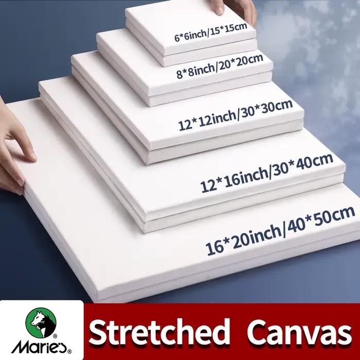 Pack de 3 toiles tendues Marie avec 6x6"