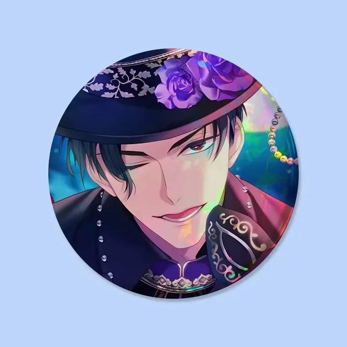 Badges ronds cool O-Obey Me Lucifer de 25