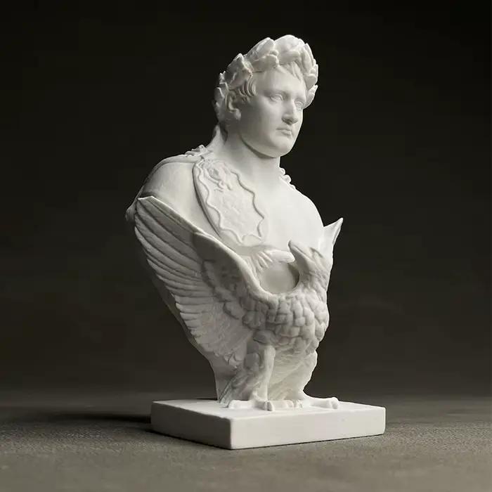 Sculpture de buste Napoléon moderne