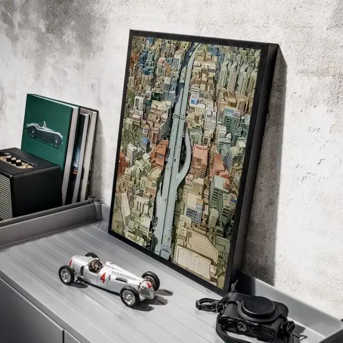 Affiche de Dessin Animé A-akira Auto-Adhésive en Papier Imperméable