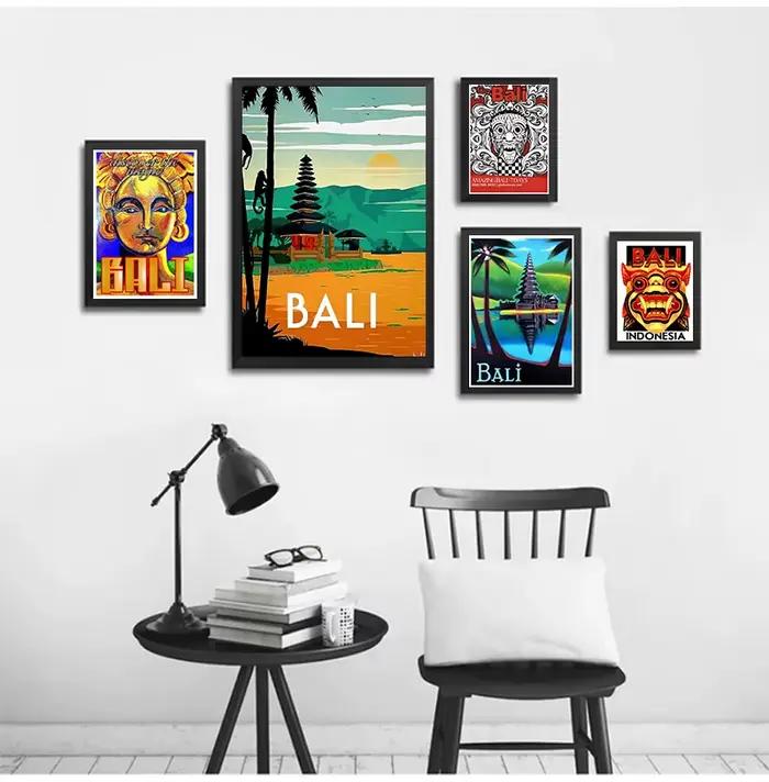 Affiches Murales en Kraft Vintage