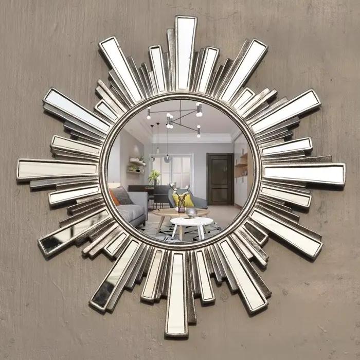 Salon luxe miroir Design esthétique européen Unique Xenomorph