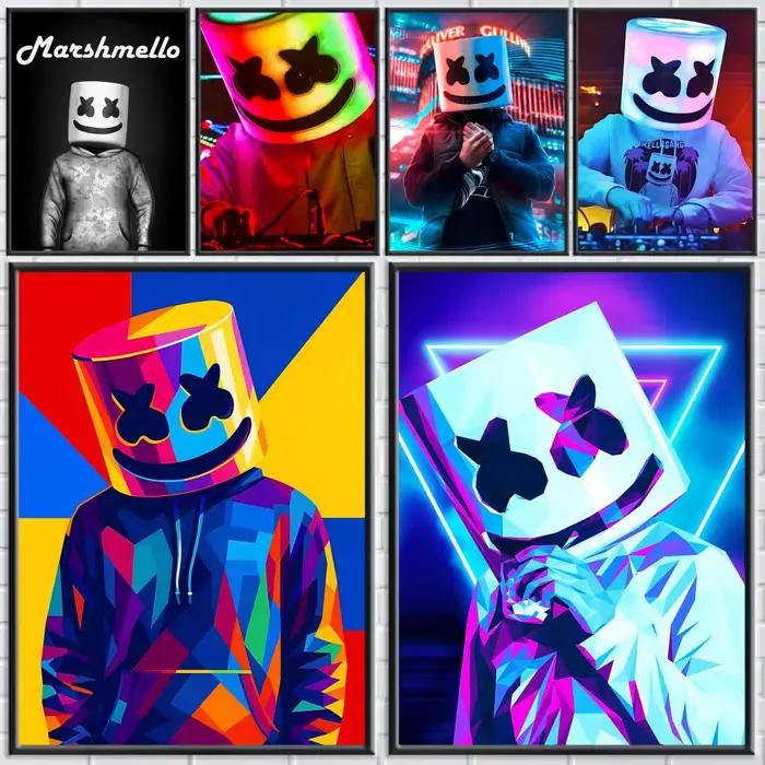 Affiche murale Cool DJ m-marshmello
