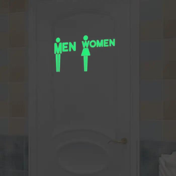 Autocollant mural lumineux créatif pour hommes et femmes