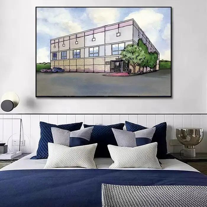 Affiche imprimée d'art moderne du bureau Pam Beesly