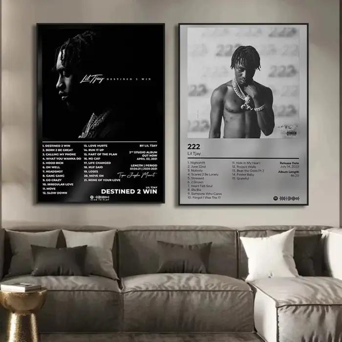 Lil Tjay Posters, New Music Album