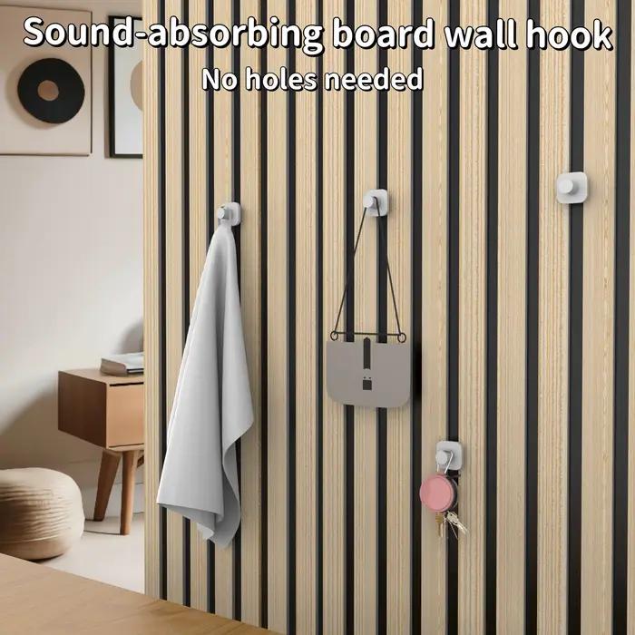 1 panneau insonorisant robuste avec crochet auxiliaire multifonctionnel