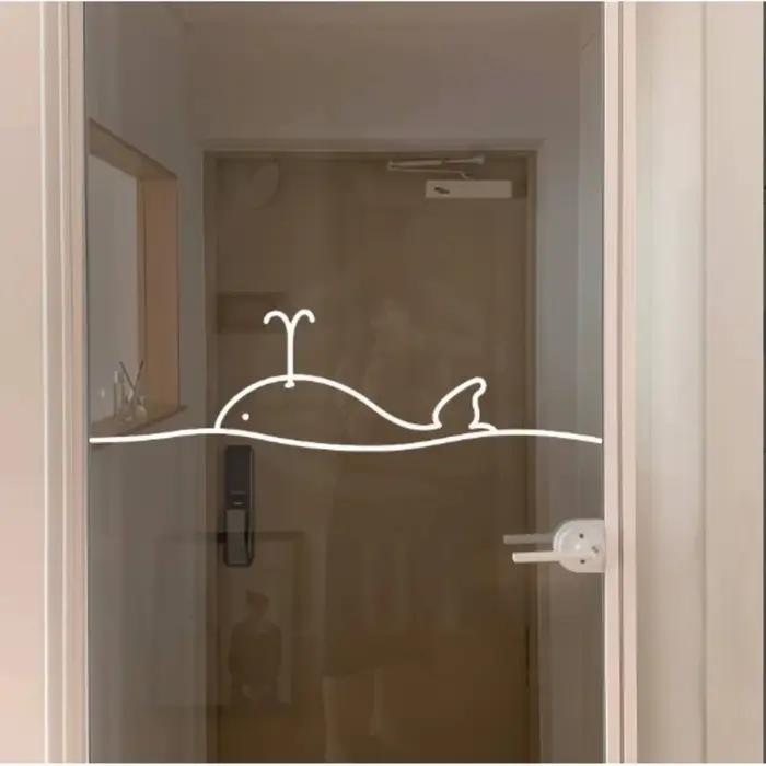 Autocollants décoratifs de style Ins pour salon