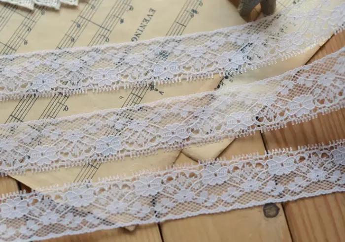 Dentelle florale décorative