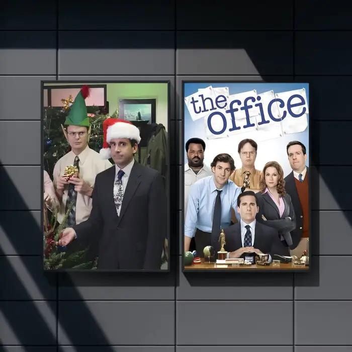 T-The Office WORKPLACE SITCOM affiche HD étanche haute ténacité auto-adhésif décoration murale universelle