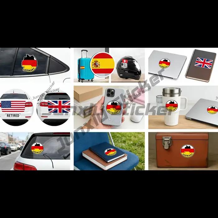 Autocollant Turquie TR créatif pour téléphones portables, ordinateurs portables, climatiseurs, anti-UV, étanche, décoration de véhicules, style automobile