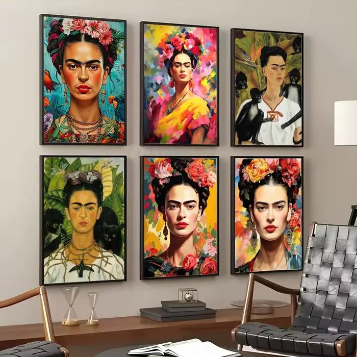 Peinture F-Frida Kahlo